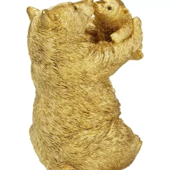 Sale Deko Figur Bear Lucky Mom Gold 27Cm Deko & Geschenkartikel