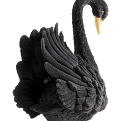 Outlet Deko Figur Black Swan 28Cm Deko & Geschenkartikel
