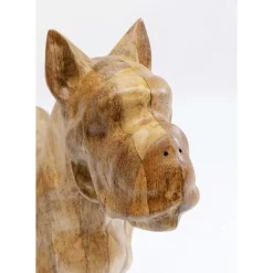 New Deko Figur Bulldog Wood 70X78Cm Deko & Geschenkartikel