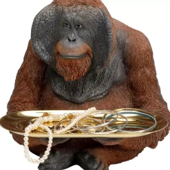 Sale Deko Figur Butler Orang Utan 41Cm Deko & Geschenkartikel