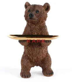 Best Deko Figur Butler Standing Bear 35Cm Deko & Geschenkartikel