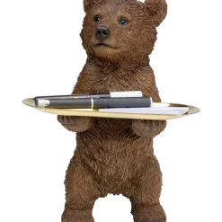 Best Deko Figur Butler Standing Bear 35Cm Deko & Geschenkartikel