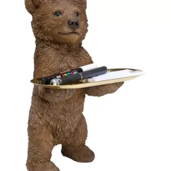 Best Deko Figur Butler Standing Bear 35Cm Deko & Geschenkartikel