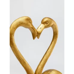 Outlet Deko Figur Flamingo Love Gold 63Cm Deko & Geschenkartikel