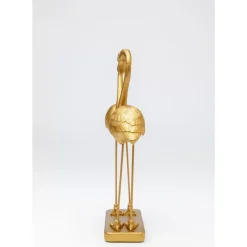 Hot Deko Figur Flamingo Love Gold 39Cm Deko & Geschenkartikel