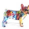 Hot Deko Figur Frenchie Bunt Deko & Geschenkartikel