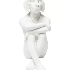 Hot Deko Figur Gangster Dog Cream Deko & Geschenkartikel
