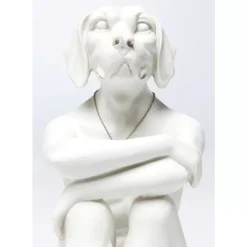 Hot Deko Figur Gangster Dog Cream Deko & Geschenkartikel
