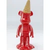 Hot Deko Figur Gelato Bear Rot 40Cm Deko & Geschenkartikel