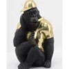 Outlet Deko Figur Glam Gorilla 26Cm Deko & Geschenkartikel