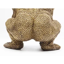 Deko Figur Gorilla Gold 46Cm Deko & Geschenkartikel