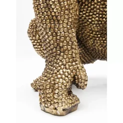 Deko Figur Gorilla Gold 46Cm Deko & Geschenkartikel