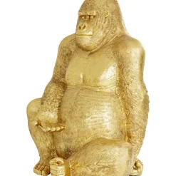 Clearance Deko Figur Gorilla Gold Xxl 249 Deko & Geschenkartikel