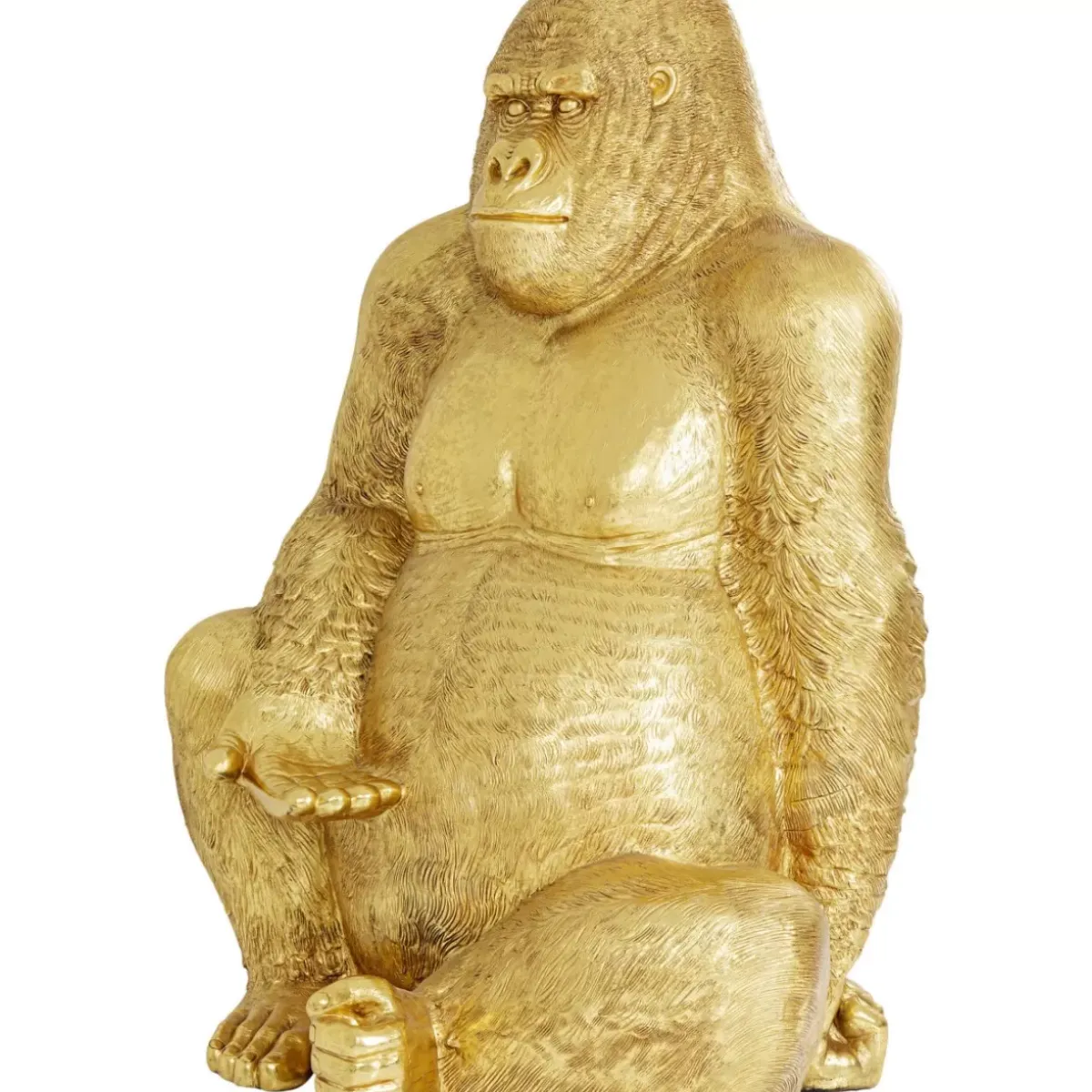 Outlet Deko Figur Gorilla Gold Xl 180 Deko & Geschenkartikel