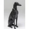 Sale Deko Figur Greyhound Bruno Schwarz Matt 80Cm Deko & Geschenkartikel