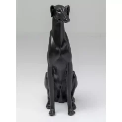 Sale Deko Figur Greyhound Bruno Schwarz Matt 80Cm Deko & Geschenkartikel