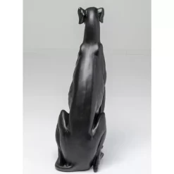 Sale Deko Figur Greyhound Bruno Schwarz Matt 80Cm Deko & Geschenkartikel