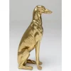 Deko Figur Greyhound Bruno Gold 80Cm Deko & Geschenkartikel