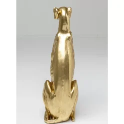 Deko Figur Greyhound Bruno Gold 80Cm Deko & Geschenkartikel