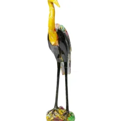 Hot Deko Figur Heron Gelb 70Cm Deko & Geschenkartikel