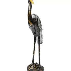 Online Deko Figur Heron Schwarz 70Cm Deko & Geschenkartikel
