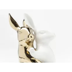 New Deko Figur Hugging Rabbits Medium Deko & Geschenkartikel