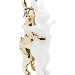 New Deko Figur Hugging Rabbits Medium Deko & Geschenkartikel