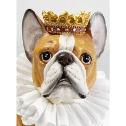 Best Deko Figur King Dog Braun 29Cm Deko & Geschenkartikel