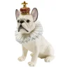Best Deko Figur King Dog Weis 33Cm Deko & Geschenkartikel