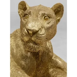 Outlet Deko Figur Lion Gold 80Cm Deko & Geschenkartikel