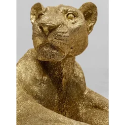 Outlet Deko Figur Lion Gold 80Cm Deko & Geschenkartikel
