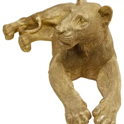 Outlet Deko Figur Lion Gold 80Cm Deko & Geschenkartikel