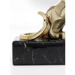 Discount Deko Figur Lion On Marble 34Cm Deko & Geschenkartikel