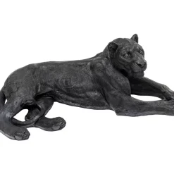 Discount Deko Figur Lion Schwarz Deko & Geschenkartikel
