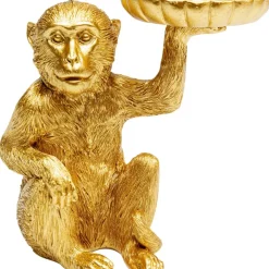 New Deko Figur Monkey Tealight Holder 11Cm Deko & Geschenkartikel