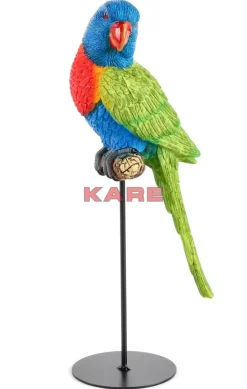 New Deko Figur Parrot Grun 36Cm Deko & Geschenkartikel