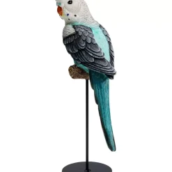 Discount Deko Figur Parrot Turkis 36Cm Deko & Geschenkartikel