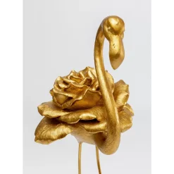 Outlet Deko Figur Rose Flamingo Gold 63Cm Deko & Geschenkartikel