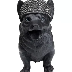 New Deko Figur Royal Standing Corgi Schwarz Deko & Geschenkartikel