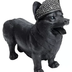 New Deko Figur Royal Standing Corgi Schwarz Deko & Geschenkartikel