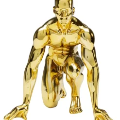 New Deko Figur Runner Gold 25Cm Deko & Geschenkartikel