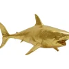 Clearance Deko Figur Shark Henry Gold 106Cm Deko & Geschenkartikel