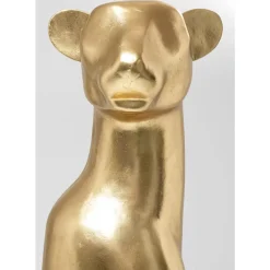 Sale Deko Figur Sitting Leopard Gold 150Cm Deko & Geschenkartikel