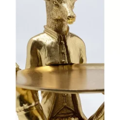 Best Deko Figur Sitting Waiter Deer 33Cm Deko & Geschenkartikel
