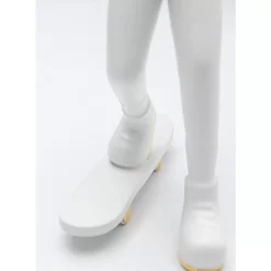 Clearance Deko Figur Skating Astronaut Weis 33Cm Deko & Geschenkartikel