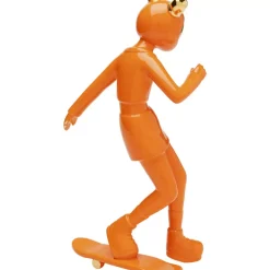Sale Deko Figur Skating Astronaut Orange 33Cm Deko & Geschenkartikel