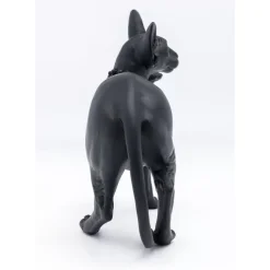 Best Deko Figur Standing Cat Audrey Schwarz 29Cm Deko & Geschenkartikel