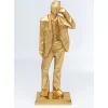 Deko Figur Standing Man Gold 62Cm Deko & Geschenkartikel
