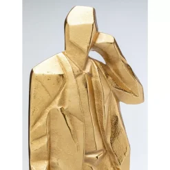 Deko Figur Standing Man Gold 62Cm Deko & Geschenkartikel