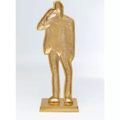 Deko Figur Standing Man Gold 62Cm Deko & Geschenkartikel